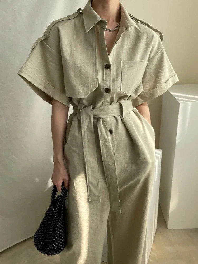 Dames Jumpsuit Zomerse Stijl Comfortabel en Trendy