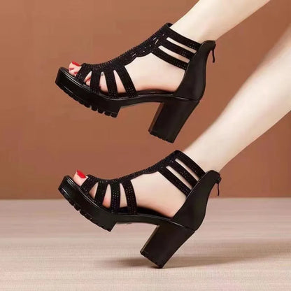 Gladiator Sandalen Slang Print Zomer Schoenen