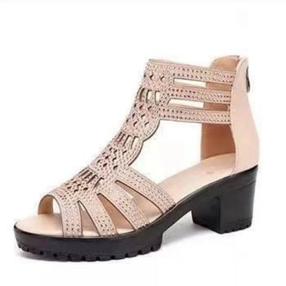 Gladiator Sandalen Slang Print Zomer Schoenen