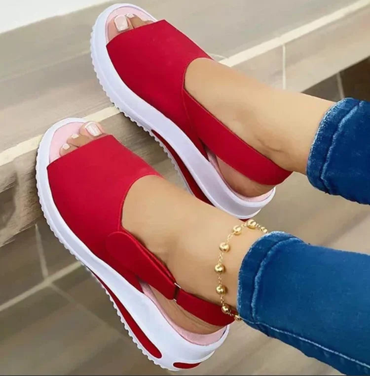 Zomers Sandalen met Hoge Hak Stylisch Design