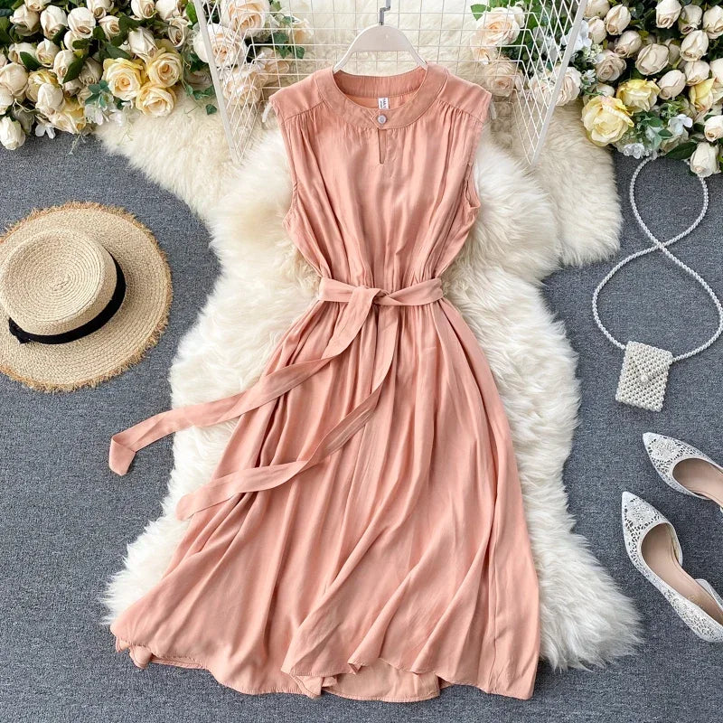 Zomerjurk Elegant Vrouwelijk Verano Chic