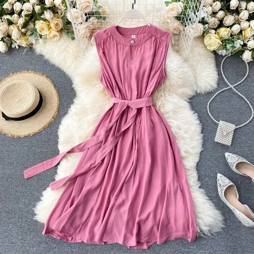 Zomerjurk Elegant Vrouwelijk Verano Chic