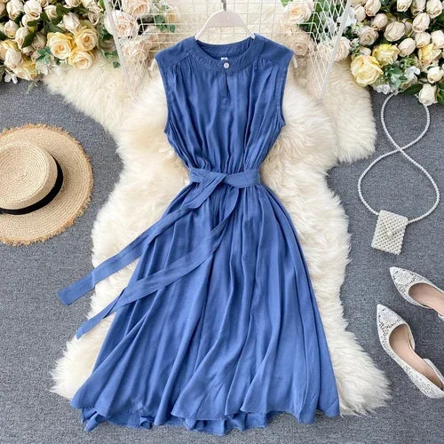 Zomerjurk Elegant Vrouwelijk Verano Chic