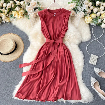 Zomerjurk Elegant Vrouwelijk Verano Chic