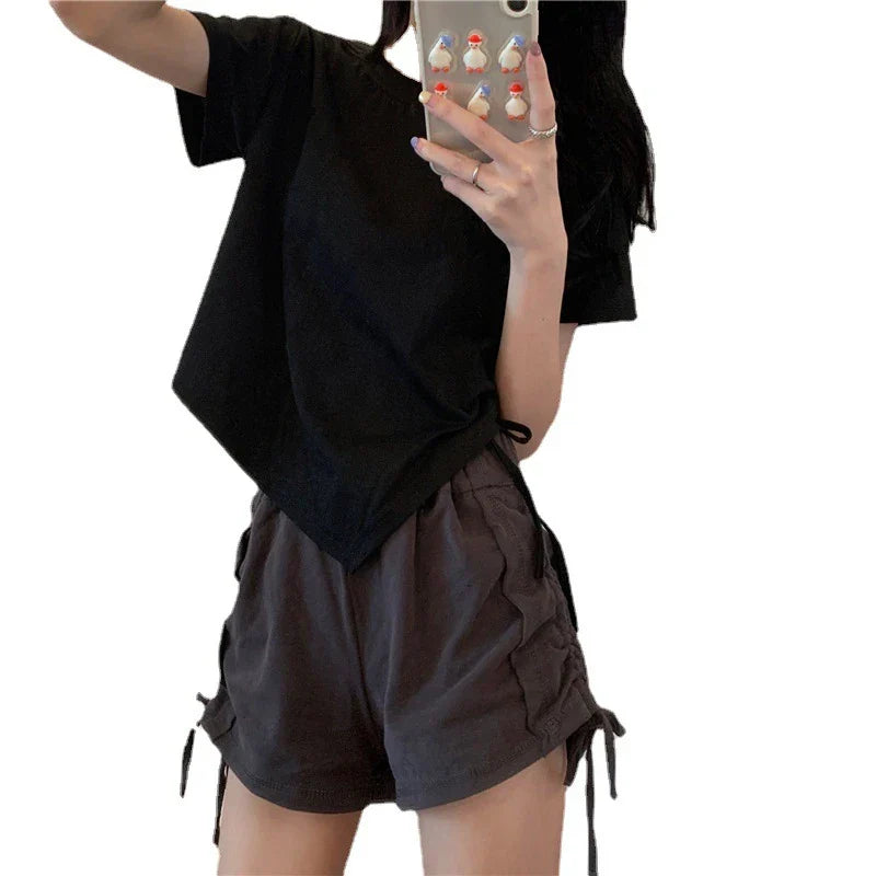 Zomer Crop Top Vrouwelijk Sexy Bandage Topje
