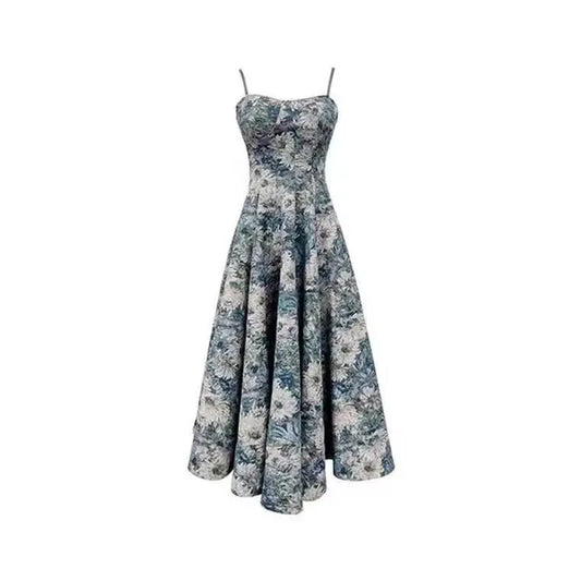 Vrouwelijke Zomerjurk met Bloemenprint Leuke Jurk voor Dagelijks Gebruik - StudioMarella