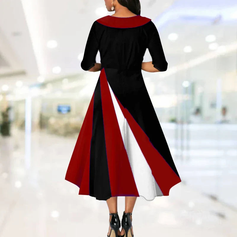 Vrouwen Zomerjurk Boho Stijl Lange Mouwen