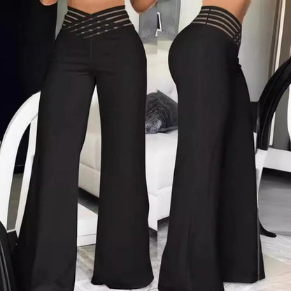 Zomer Broek Flared Elegant Model