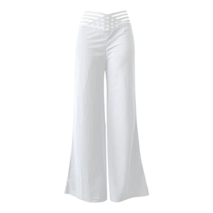 Zomer Broek Flared Elegant Model