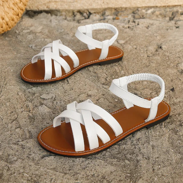 Vrouwelijke Sandalen Romeins Model Zomer - StudioMarella