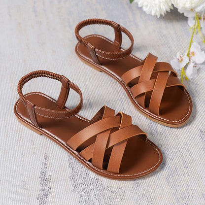 Vrouwelijke Sandalen Romeins Model Zomer