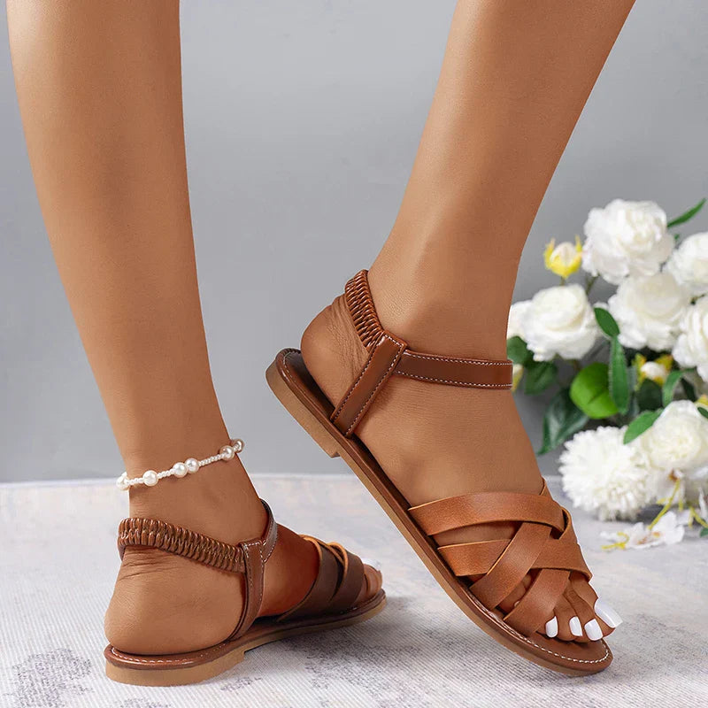 Vrouwelijke Sandalen Romeins Model Zomer