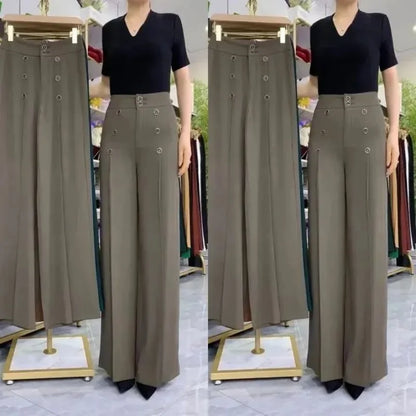 Hoge Taille Zomerbroek Chic Vrouwenbroek
