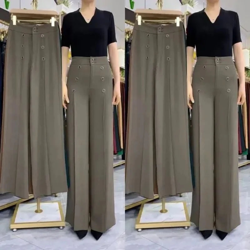 Hoge Taille Zomerbroek Chic Vrouwenbroek