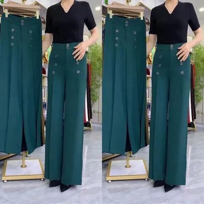 Hoge Taille Zomerbroek Chic Vrouwenbroek