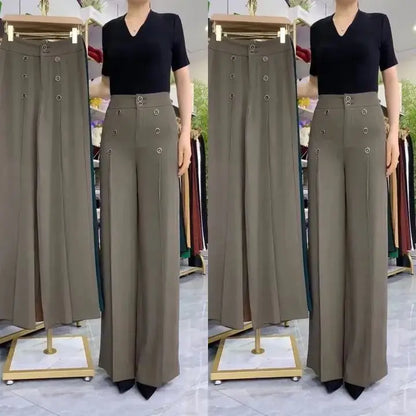 Hoge Taille Zomerbroek Chic Vrouwenbroek