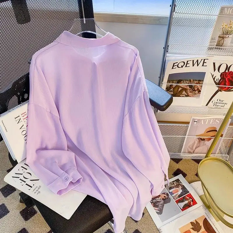 Lichte Zomer Cardigan Chiffon Gevoerde Damestas