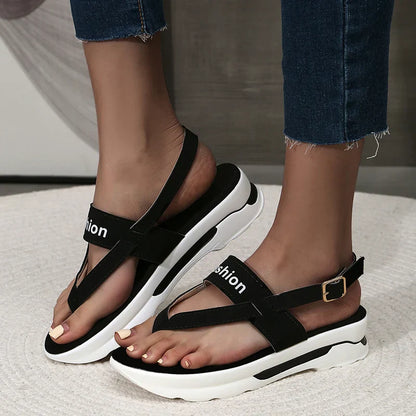Elegante Sleehak Sandalen Zomerse Stijl voor Vrouw