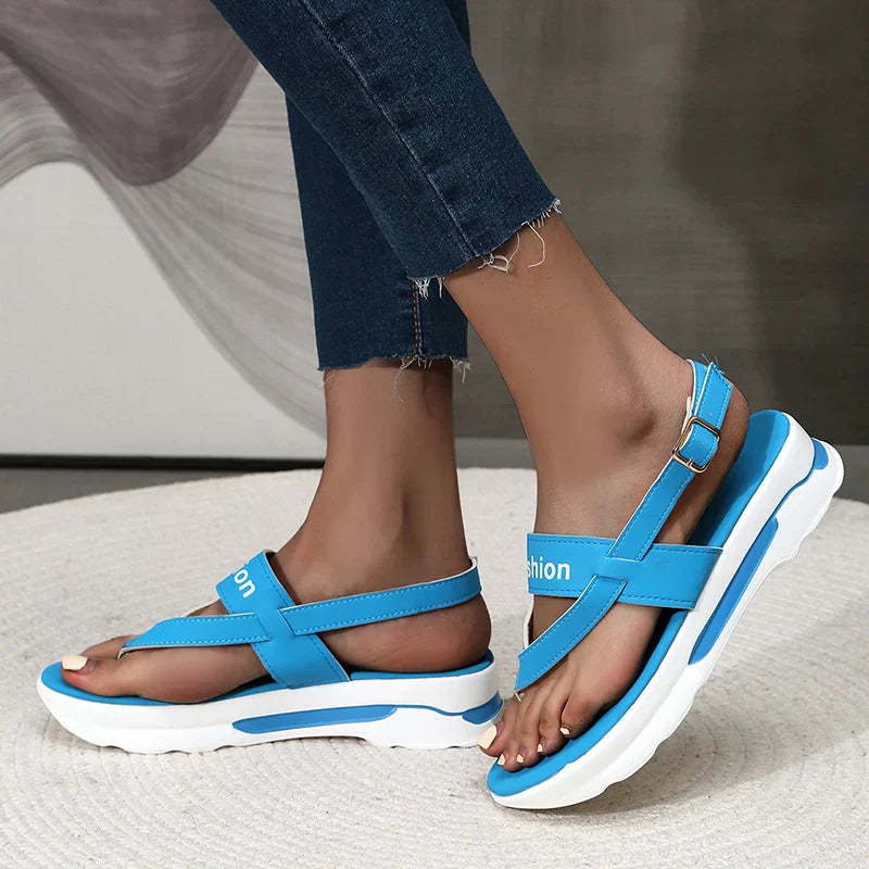Elegante Sleehak Sandalen Zomerse Stijl voor Vrouw