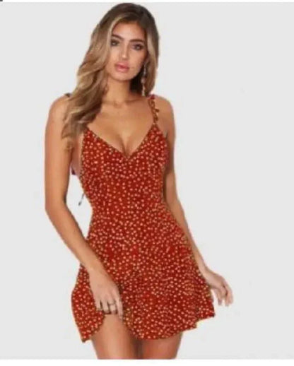Midi Jurk voor Vrouwen Zomer Bodycon Jurk Glad en Kort