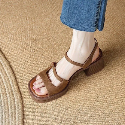 Dikke Zool Sandalen Stijlvolle Zomer Sandalen