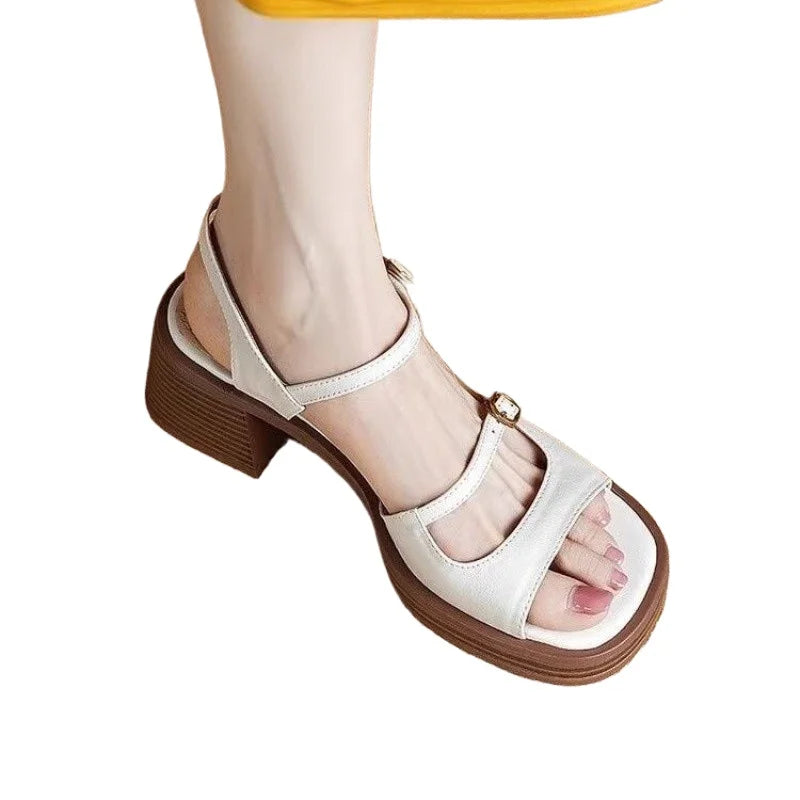Dikke Zool Sandalen Stijlvolle Zomer Sandalen
