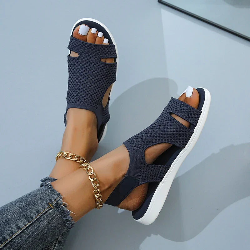 Orthopedische Sandalen met Kristallen Zomer Design