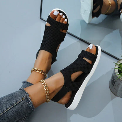 Orthopedische Sandalen met Kristallen Zomer Design