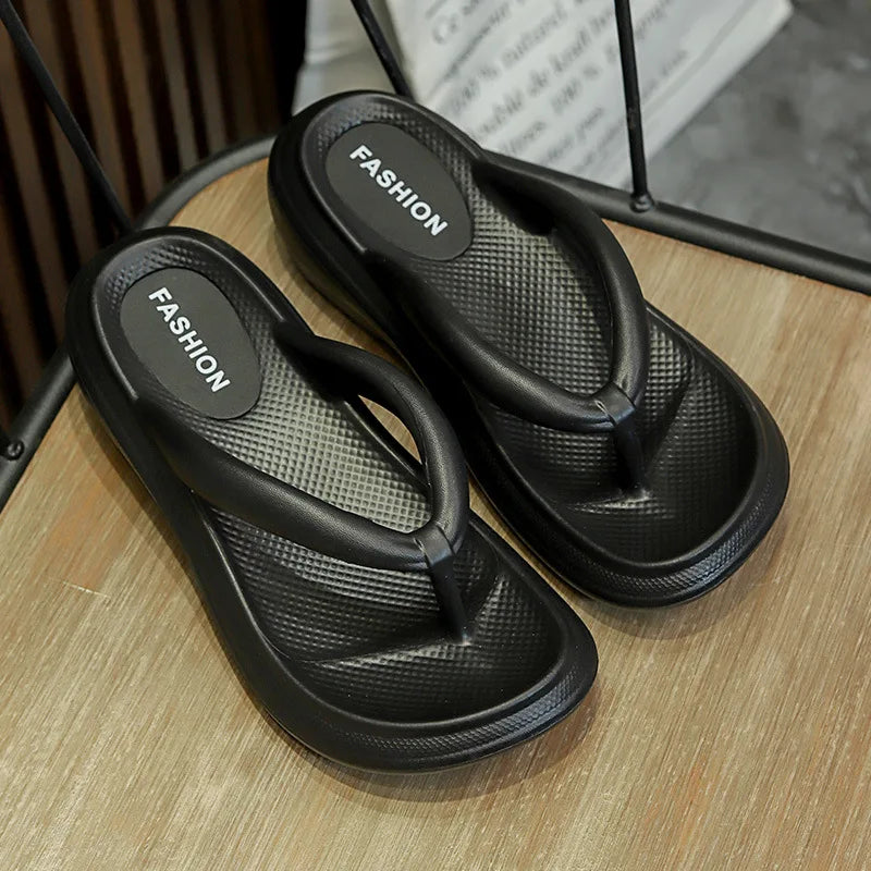Dames Slippers Zomer Comfortabel Luxe Leer