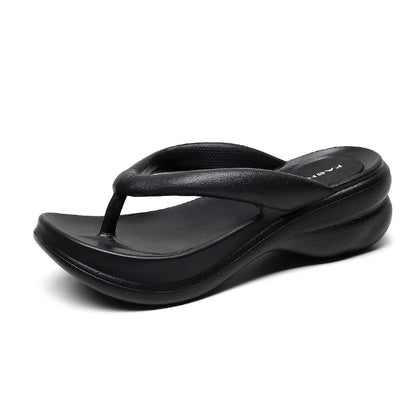Dames Slippers Zomer Comfortabel Luxe Leer