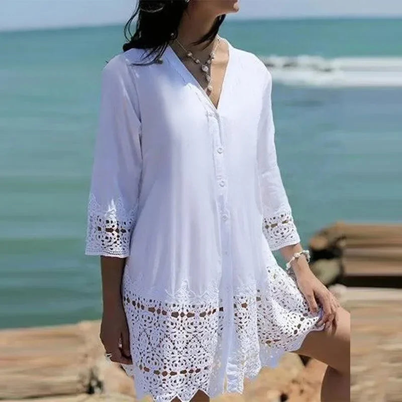 Zomerjurk Vrouwen Jurk Leuke Lange Jurk