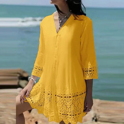 Zomerjurk Vrouwen Jurk Leuke Lange Jurk