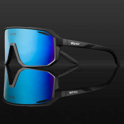 Sportbril UV400 Bescherming met Licht TR90 Frame voor Fietsen Hardlopen Outdoor