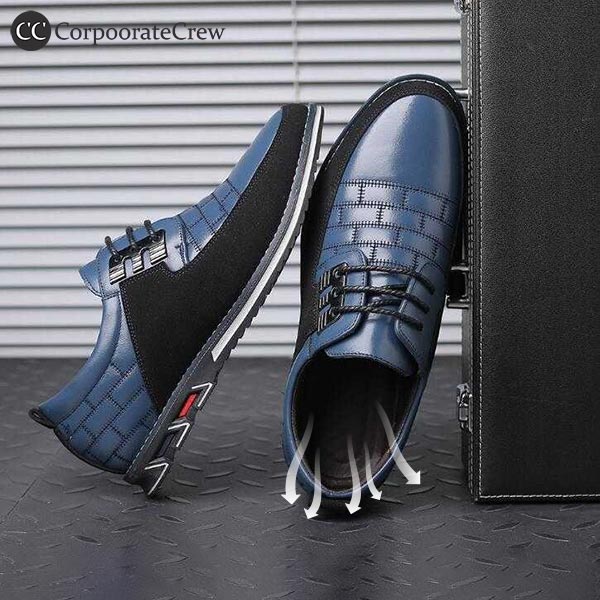 Zwarte Heren Schoenen Formal Business Stijl