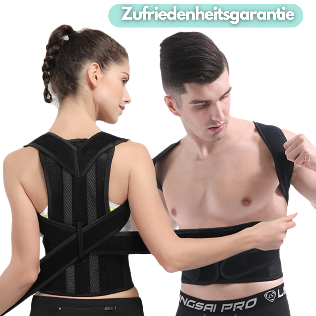 Ergonomische Houdingscorrector voor Schouders en Rug - Verstelbaar en Ademend - Unisex Postuurbrace