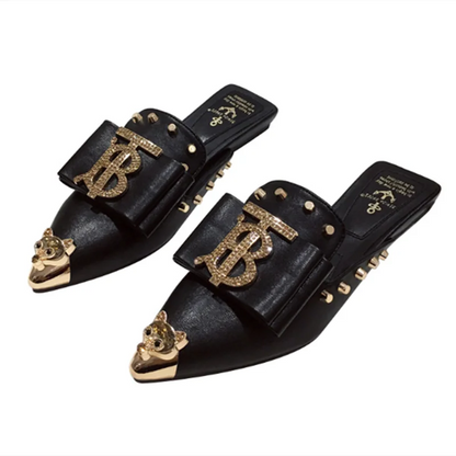 Zwarte Damesschoenen met Hak Elegante Stijl