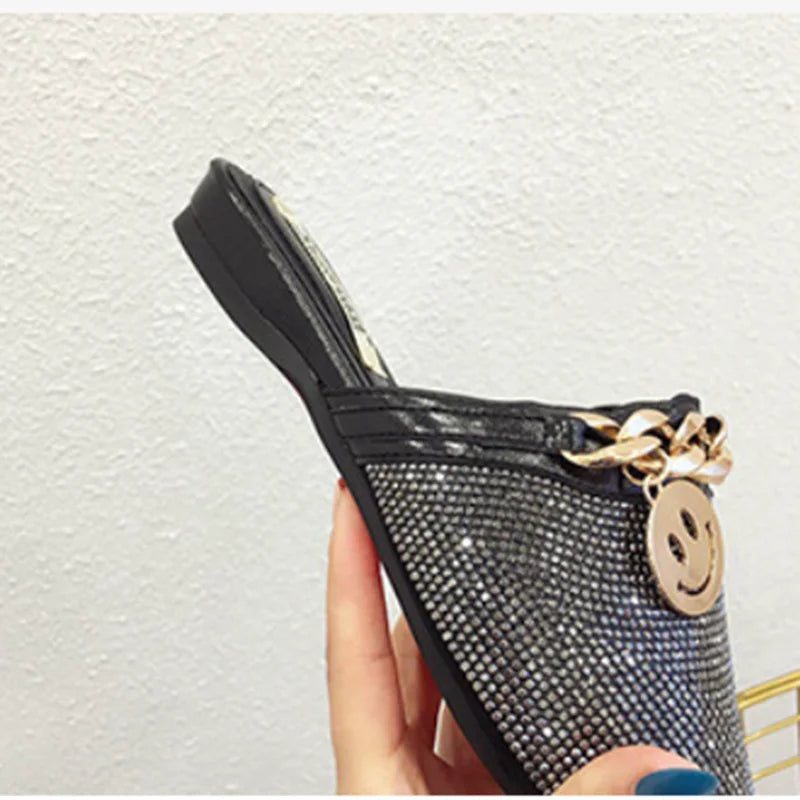 Zwarte Damesschoenen met Hak Elegante Stijl