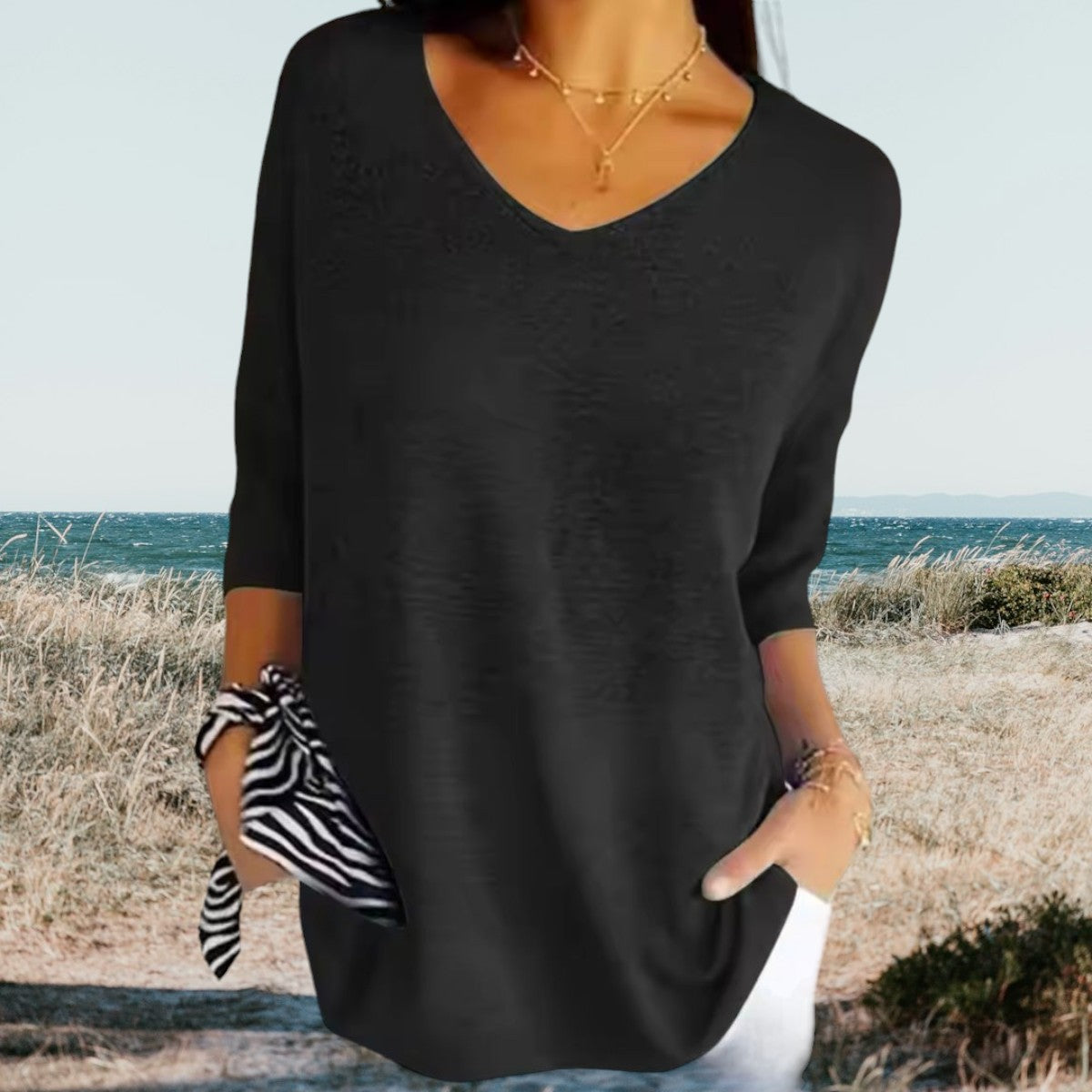 Elegante Top voor Vrouw Bianca Stijl