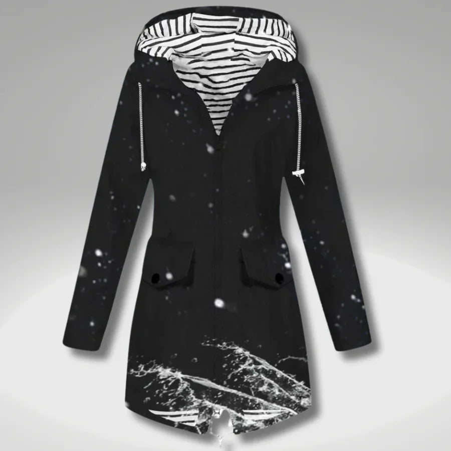 Trenchcoat Waterdichte Regenjas voor Dames