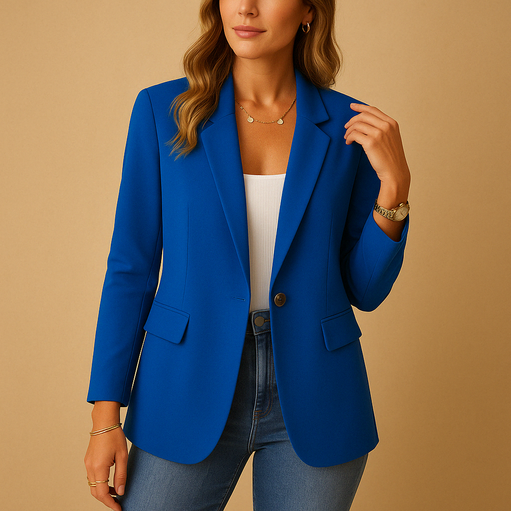 Zwarte Dames Blazer Sienna | Getailleerde Blazer 5
