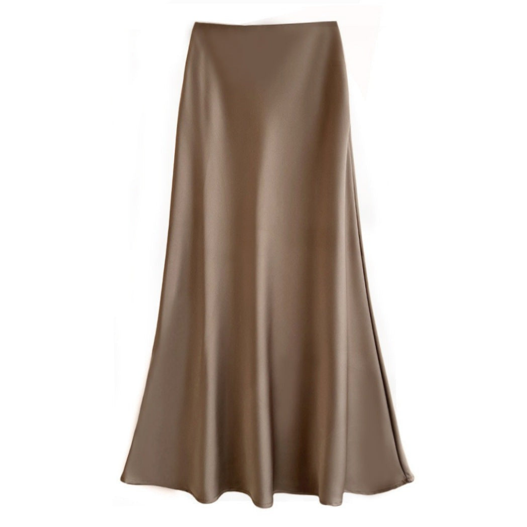 Zwarte Dames Rok | Elegante A-lijn Midi Rok 3