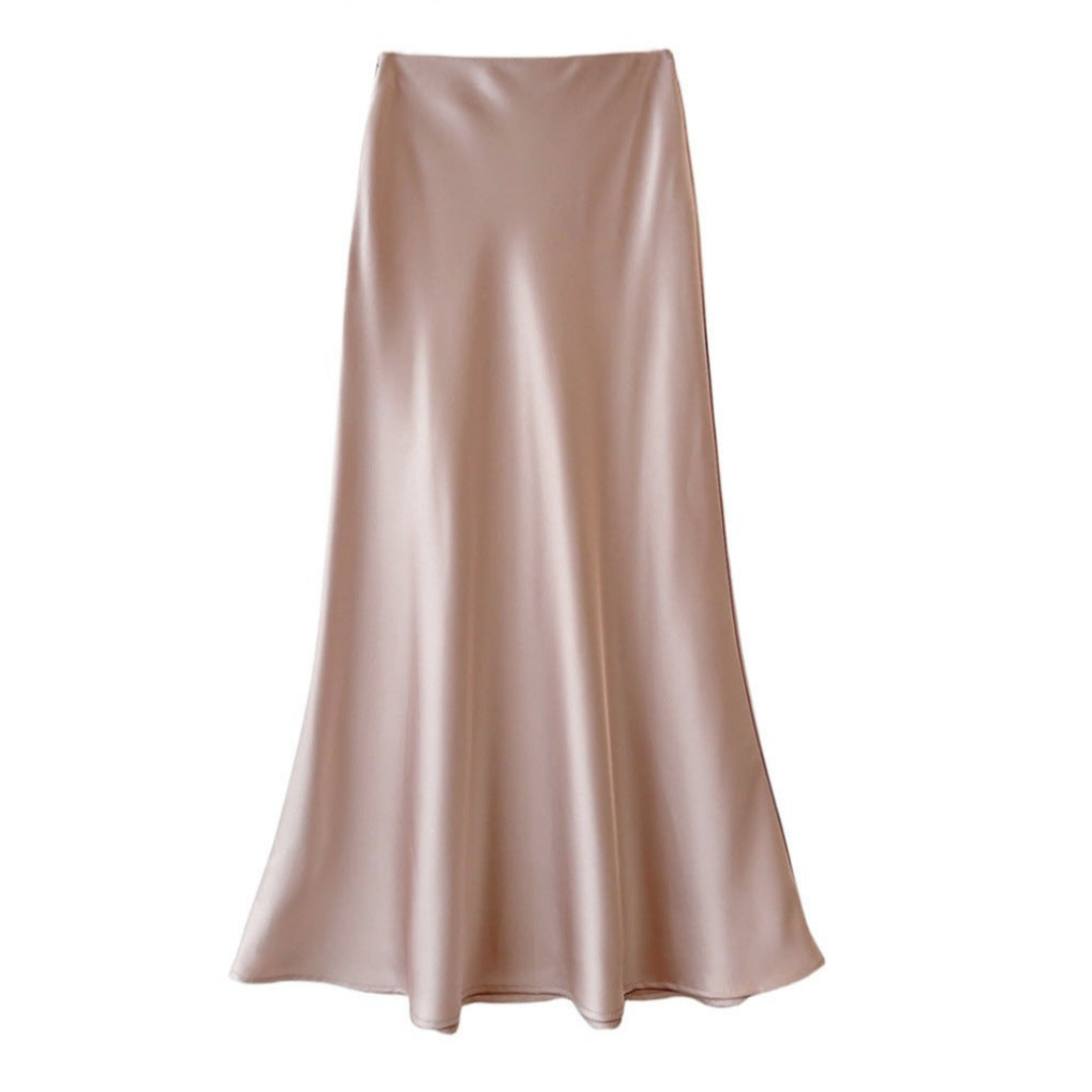 Zwarte Dames Rok | Elegante A-lijn Midi Rok 4