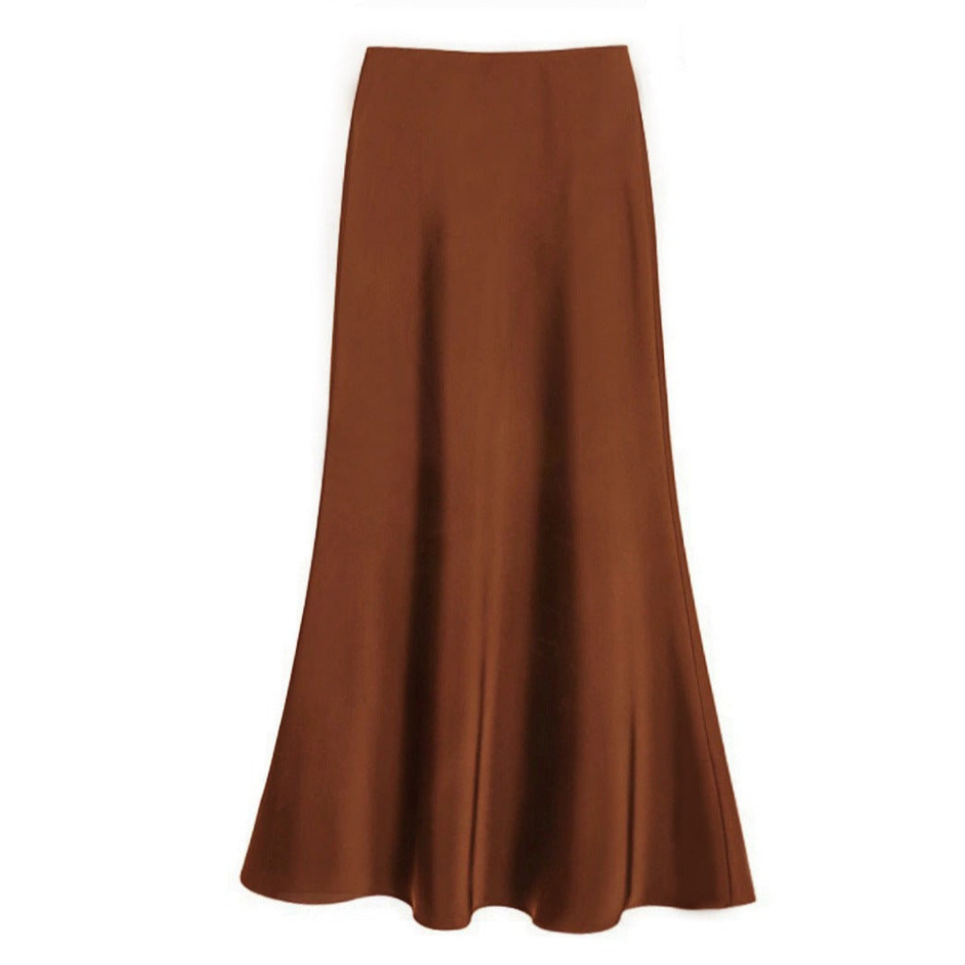 Zwarte Dames Rok | Elegante A-lijn Midi Rok 5