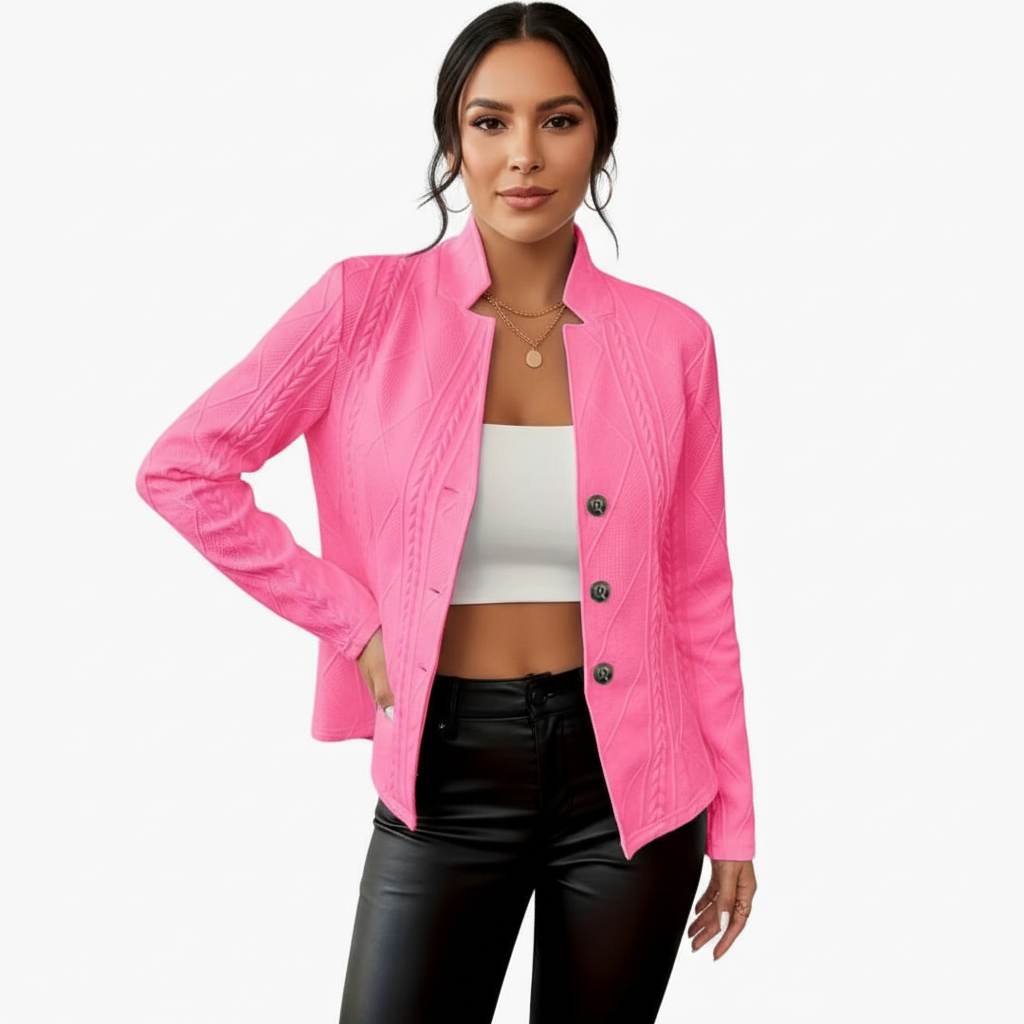 Zwarte Getailleerde Blazer Aveline | Dames Blazer 3