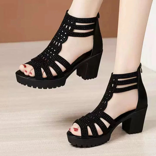 Dames Sandalen met Hak Elegante Stijl - StudioMarella