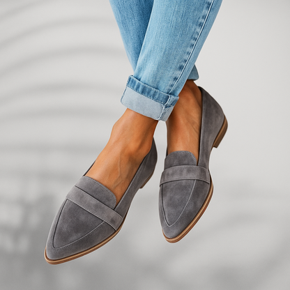 Zwarte Loafers Dames | Elegante Suèdeachtige Schoenen 3
