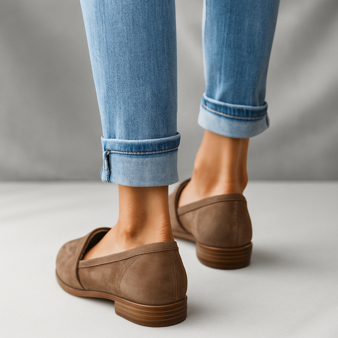 Zwarte Loafers Dames | Elegante Suèdeachtige Schoenen 5