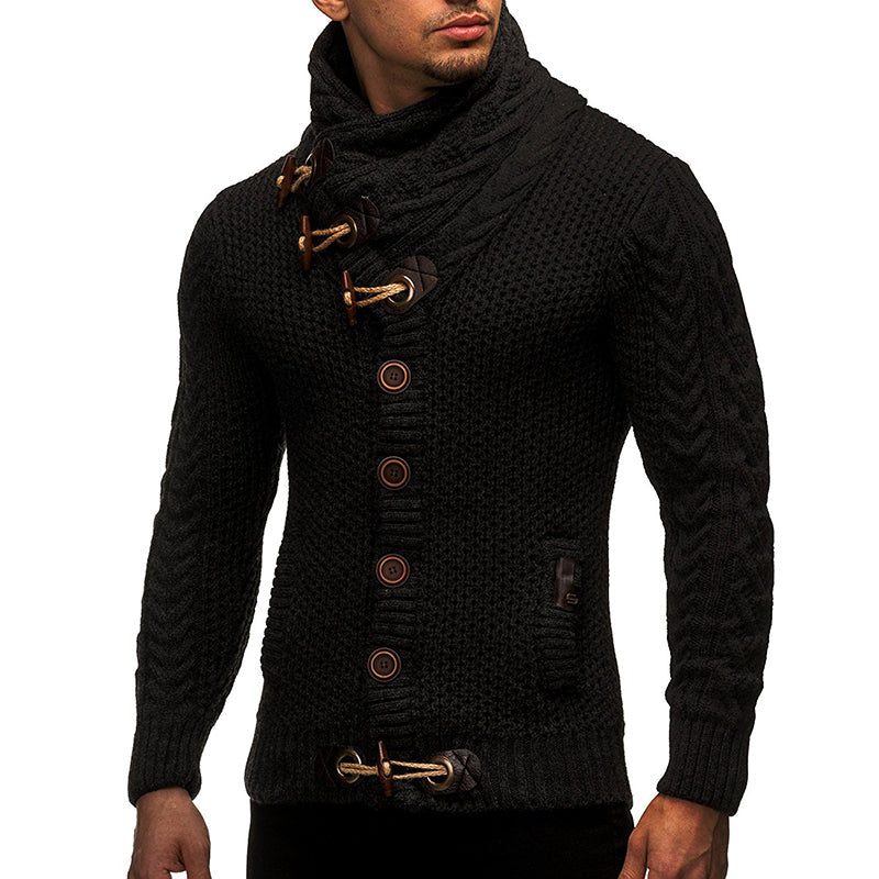 Herenvest Turtleneck Warm en Stijlvol