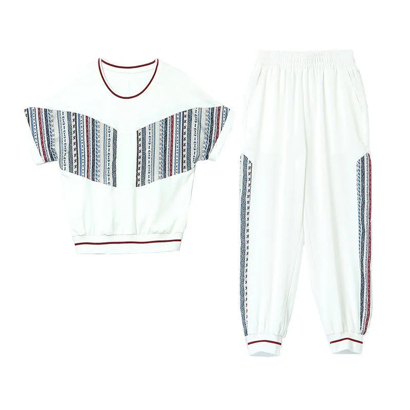 Vrouwelijk Zomer Trainingspak Chique Sportoutfit