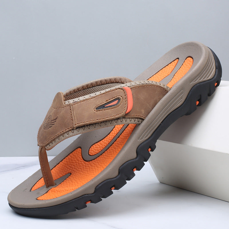 Zylo | Comfortabele Leren Herensandalen voor Zomerse Dagen 2